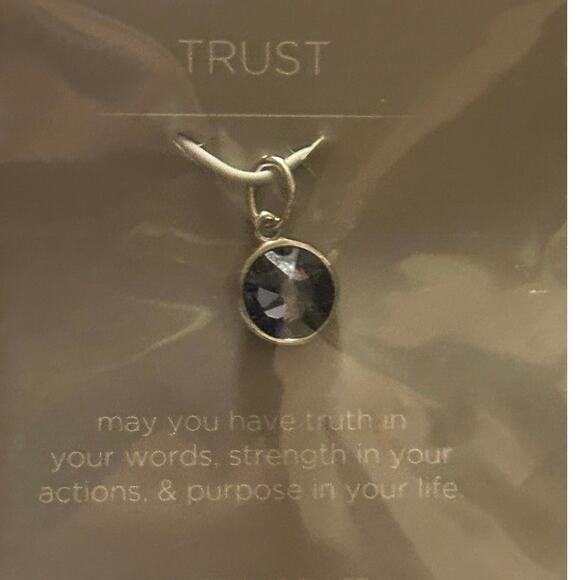 Authentic Origami Owl Trust 925 Sterling Silver - Picture 3 of 4